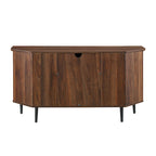 Middlebrook 48-inch Glass Door Corner TV Stand