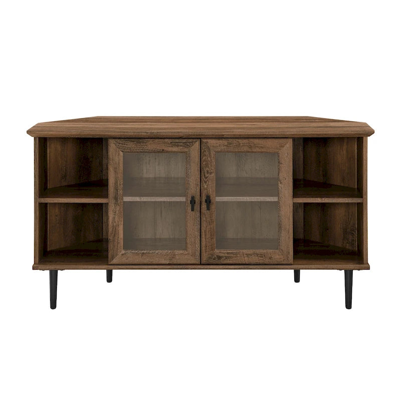 Middlebrook 48-inch Glass Door Corner TV Stand