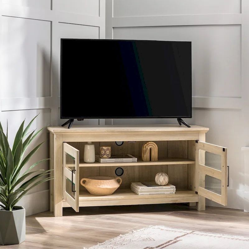 Middlebrook Bow Valley 44-inch Corner TV Stand