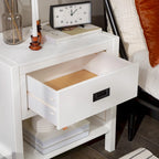 Middlebrook Solid Wood Modern 1-Drawer Nightstands, Set of 2