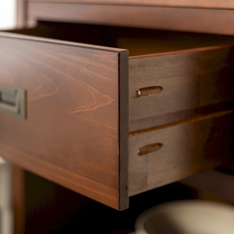 Middlebrook Solid Wood Modern 1-Drawer Nightstands, Set of 2