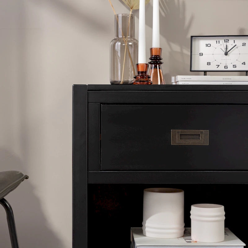 Middlebrook Solid Wood Modern 1-Drawer Nightstands, Set of 2