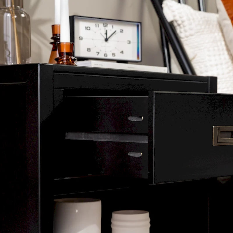 Middlebrook Solid Wood Modern 1-Drawer Nightstands, Set of 2