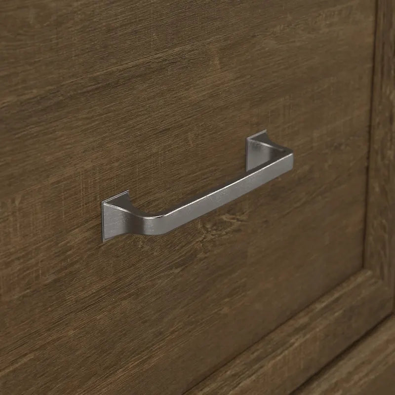 Woodland Hall Trees and Shoe Bench with Doors by Bush Furniture