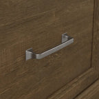 Woodland Hall Trees and Shoe Bench with Doors by Bush Furniture