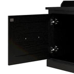 Woodland Hall Trees and Shoe Bench with Doors by Bush Furniture