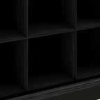 Woodland Hall Trees and Shoe Bench with Doors by Bush Furniture