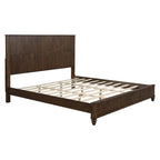 GDFStudio - Harrison Sturdy Solid Wood Bed Frame with Tall Headboard for Elegant Bedrooms