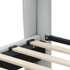 Uphou Modern Upholstered PU Leather Bed by Christopher Knight Home