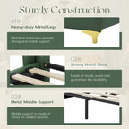 Uphou Modern Upholstered PU Leather Bed by Christopher Knight Home