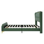 Uphou Modern Upholstered PU Leather Bed by Christopher Knight Home