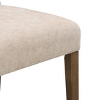 Christopher Knight Home - Adrian Upholstered Dining Chairs, Comfortable Seating with Sturdy Wood Frame, Set of 2