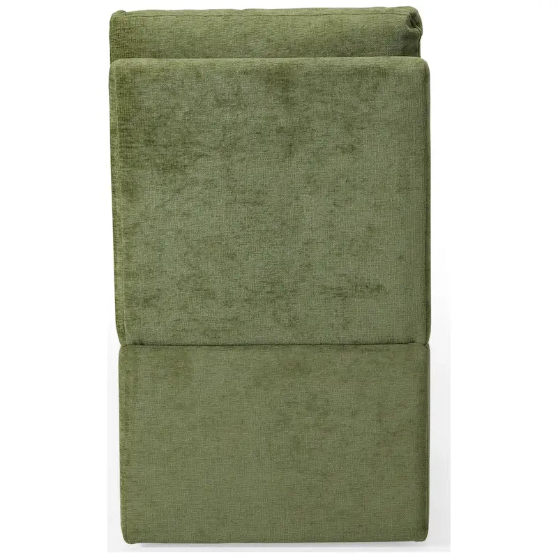 Stansberry Chenille Upholstered Dining Chair with Under Seat Storage and Caster Wheels