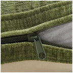 Stansberry Chenille Upholstered Dining Chair with Under Seat Storage and Caster Wheels