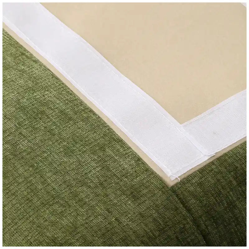 Stansberry Chenille Upholstered Dining Chair with Under Seat Storage and Caster Wheels