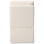 Stansberry Chenille Upholstered Dining Chair with Under Seat Storage and Caster Wheels