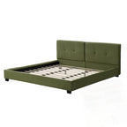 King Size Velvet Bed Frames Upholstered Platform Bed