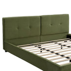 King Size Velvet Bed Frames Upholstered Platform Bed
