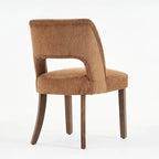 Upholstered Back Side Dining Chair Set of 2