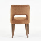 Upholstered Back Side Dining Chair Set of 2