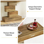 42 Inches Industrial Wood Console Table for Living Room Entryway - 11.8D x 42.5W x 31.5H