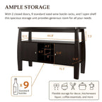 Furniture of America True Modern 51-inch Cappuccino 1-shelf Buffet Table