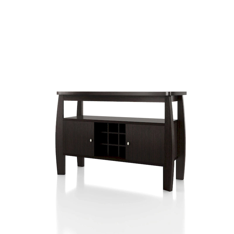 Furniture of America True Modern 51-inch Cappuccino 1-shelf Buffet Table