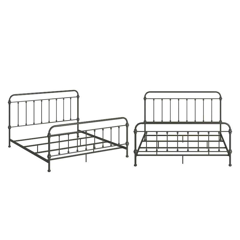 Vilnius Antique Graceful Victorian Iron Metal Bed