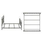 Vilnius Antique Graceful Victorian Iron Metal Bed