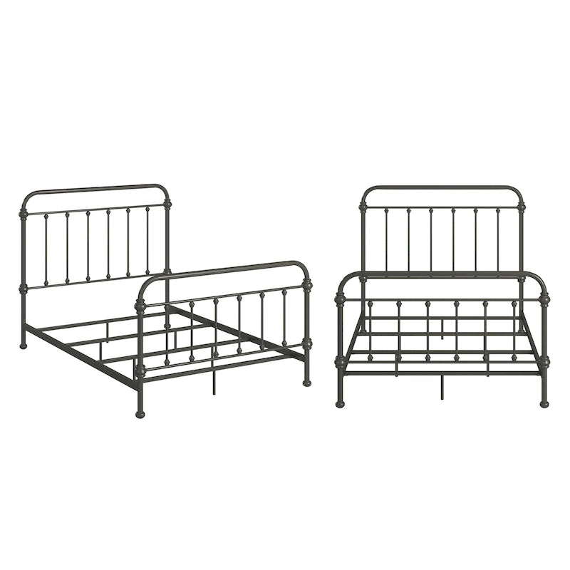 Vilnius Antique Graceful Victorian Iron Metal Bed