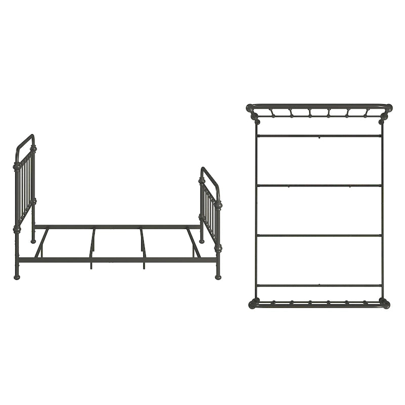 Vilnius Antique Graceful Victorian Iron Metal Bed