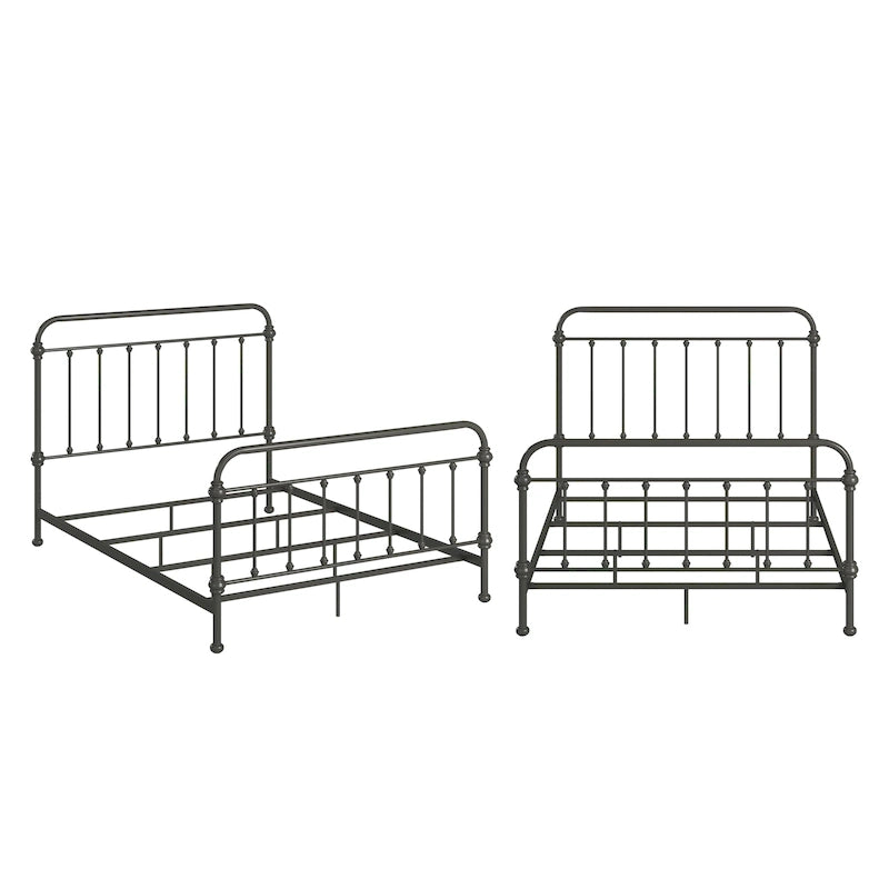 Vilnius Antique Graceful Victorian Iron Metal Bed