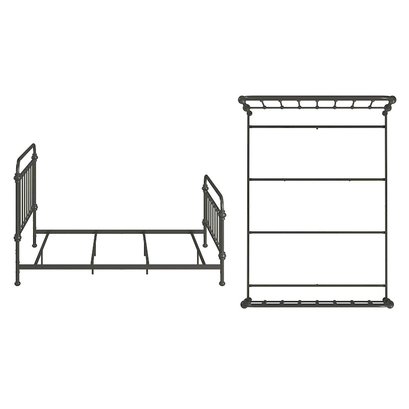 Vilnius Antique Graceful Victorian Iron Metal Bed