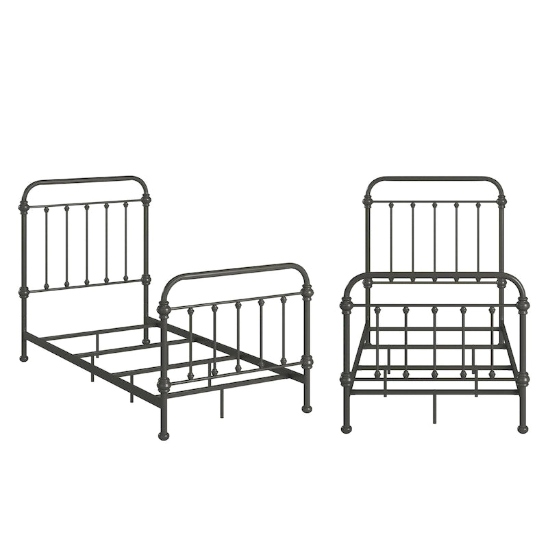 Vilnius Antique Graceful Victorian Iron Metal Bed