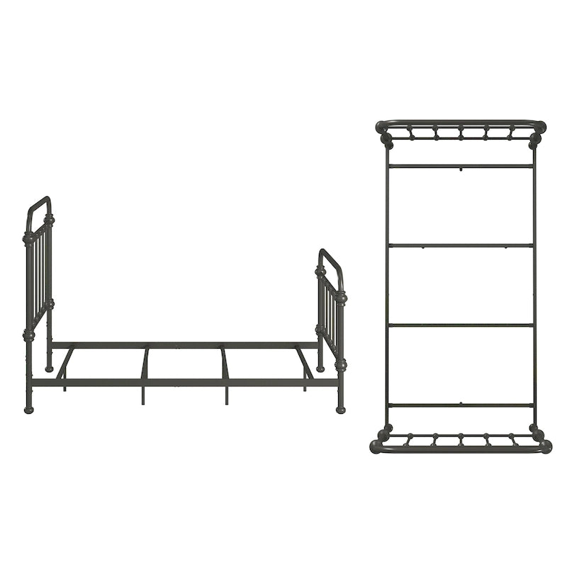 Vilnius Antique Graceful Victorian Iron Metal Bed