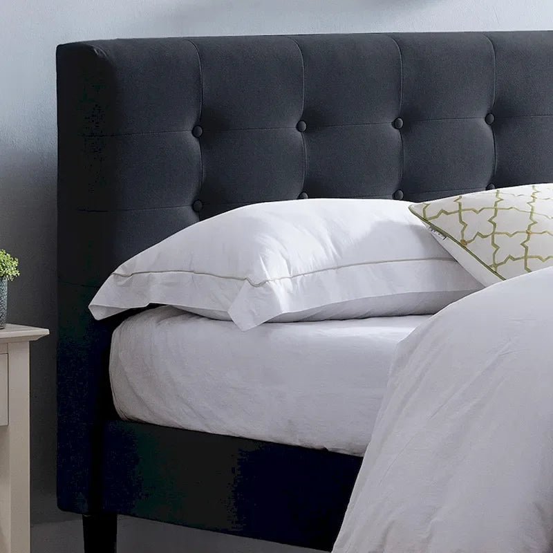 Agnew Queen-size Upholstered Platform Bed by Christopher Knight Home