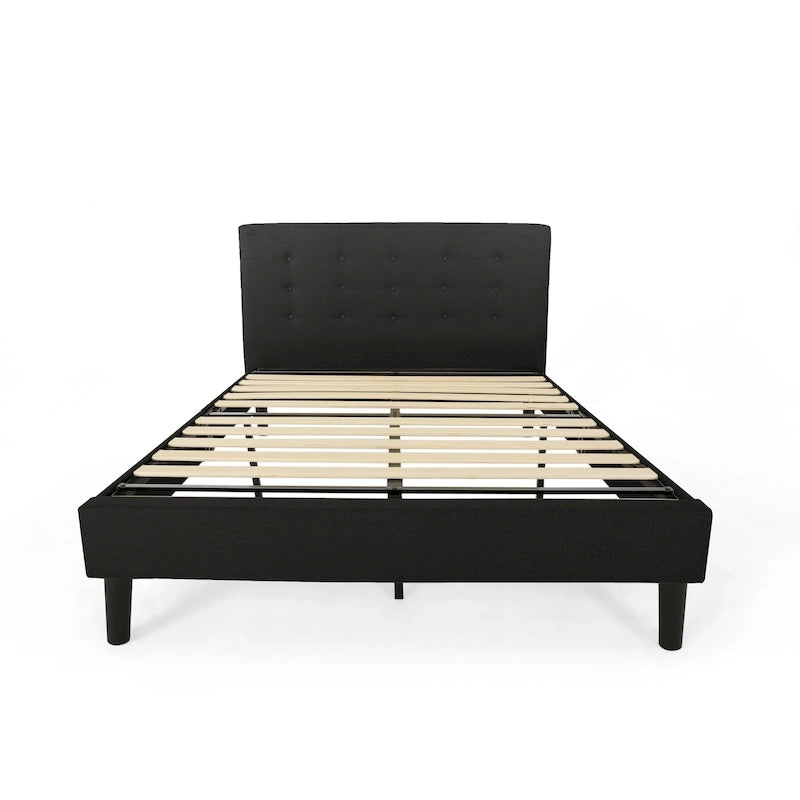 Agnew Queen-size Upholstered Platform Bed by Christopher Knight Home