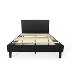 Agnew Queen-size Upholstered Platform Bed by Christopher Knight Home