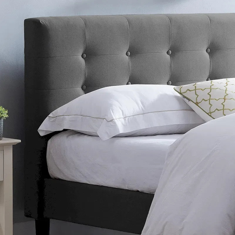 Agnew Queen-size Upholstered Platform Bed by Christopher Knight Home