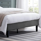 Agnew Queen-size Upholstered Platform Bed by Christopher Knight Home