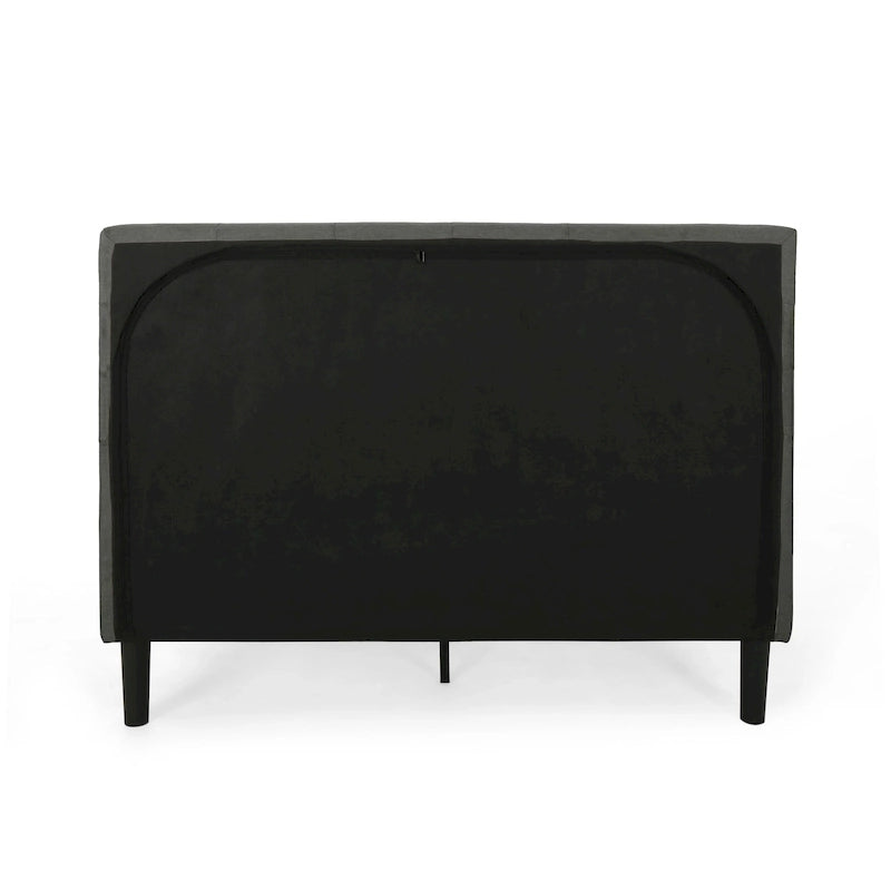 Agnew Queen-size Upholstered Platform Bed by Christopher Knight Home