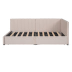 Upholstered Daybed with Two Storage Drawers