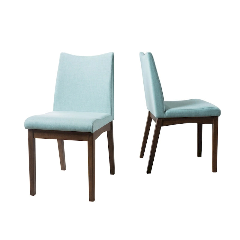 Dimitri Mid-Century Fabric Dining Chair (Set of 2) by Christopher Knight Home
