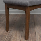 Dimitri Mid-Century Fabric Dining Chair (Set of 2) by Christopher Knight Home