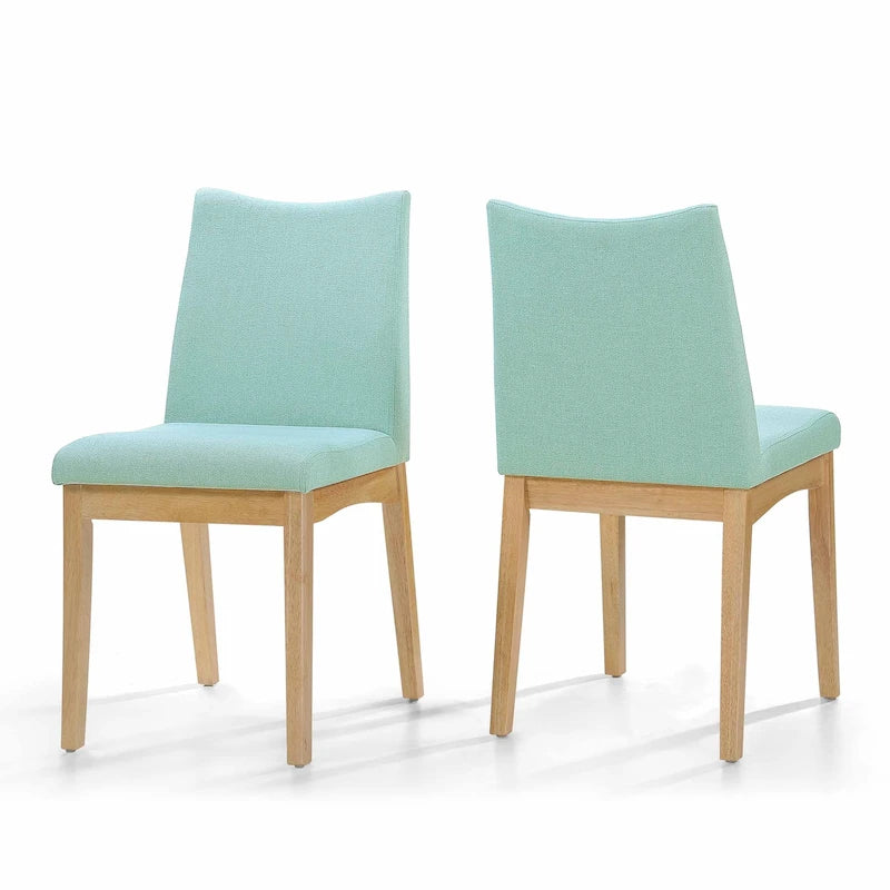 Dimitri Mid-Century Fabric Dining Chair (Set of 2) by Christopher Knight Home