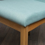 Dimitri Mid-Century Fabric Dining Chair (Set of 2) by Christopher Knight Home