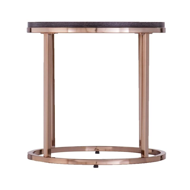 SEI Furniture Henderson Round 3-piece Nesting Coffee Table