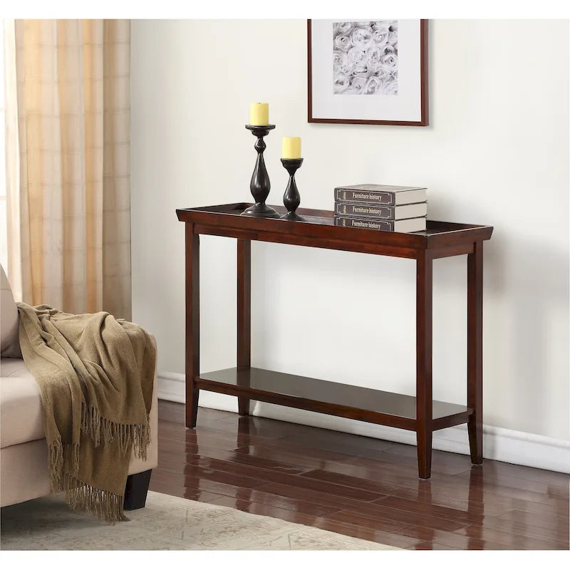 Convenience Concepts Ledgewood Console Table with Shelf