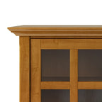 WYNDENHALL Normandy SOLID WOOD 60 inch Wide Transitional TV Media Stand For TVs up to 65 inches - 60 x 16.5 x 24