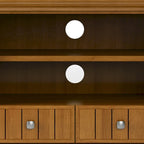 WYNDENHALL Normandy SOLID WOOD 60 inch Wide Transitional TV Media Stand For TVs up to 65 inches - 60 x 16.5 x 24